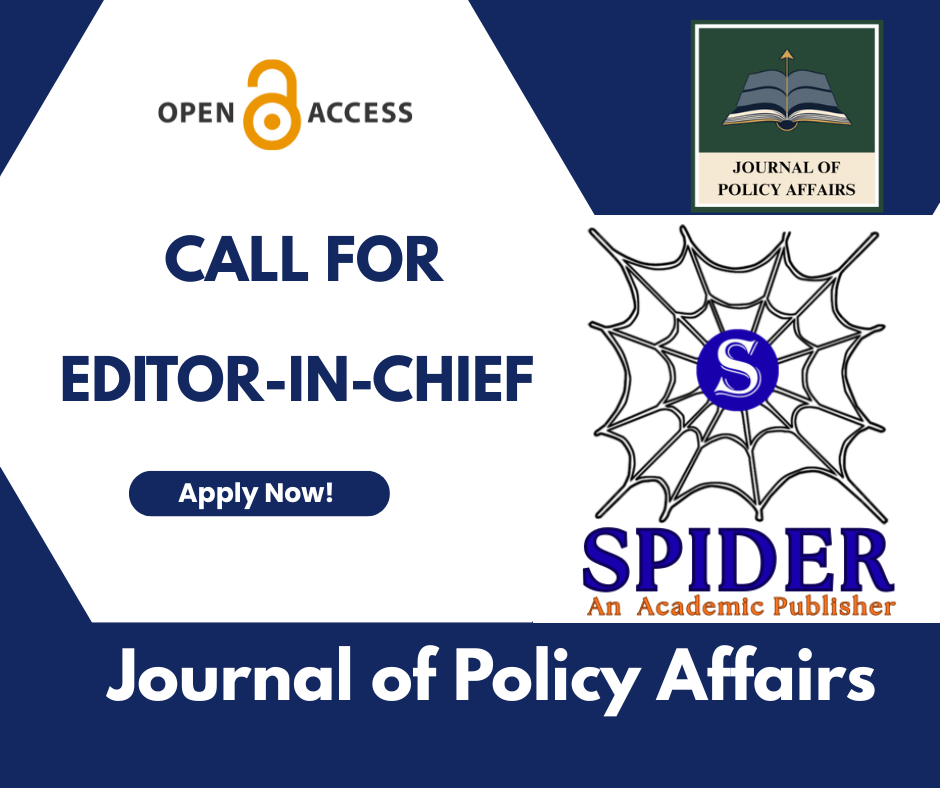 call for editor in chief